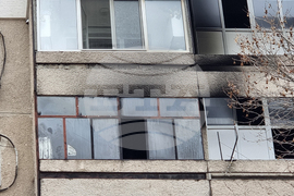 Сливен - пожар - загинал