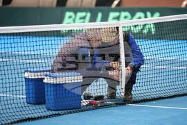 Бургас - Купа "Дейвис" - тенис - подготовка