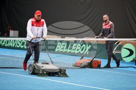 Бургас - Купа "Дейвис" - тенис - подготовка