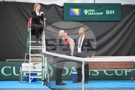 Бургас - Купа "Дейвис" - тенис - подготовка