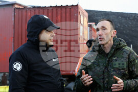 Национална антарктическа експедиция - испански учени и логистици - база - прибиране