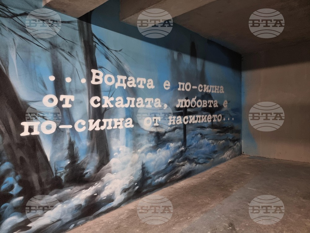 Бургас - графити - паркинг библиотека
