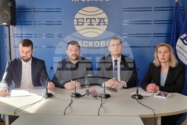 Национален пресклуб на БТА-Хасково - "Възраждане" - пресконференция