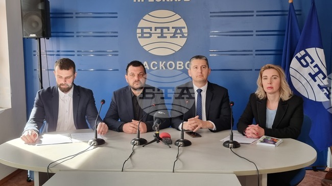 Национален пресклуб на БТА-Хасково - "Възраждане" - пресконференция