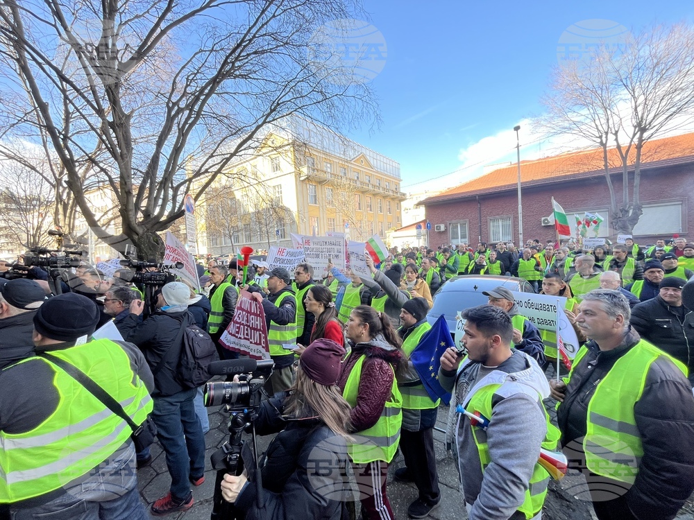 Земеделски организации - протест