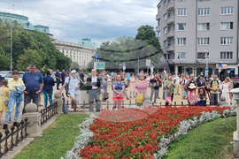 Протест в подкрепа на правителството