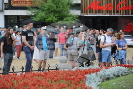 Протест в подкрепа на правителството