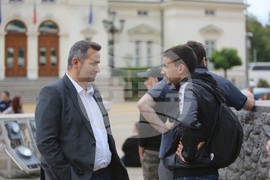 Протест в подкрепа на правителството