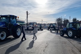 Карапелит - протест - зърнопроизводители