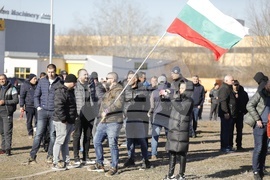 Русе - ГКПП "Дунав мост" - земеделци - протест