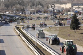Русе - ГКПП "Дунав мост" - земеделци - протест