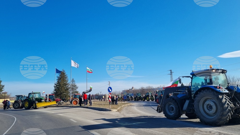 Търговище - земеделци - протест