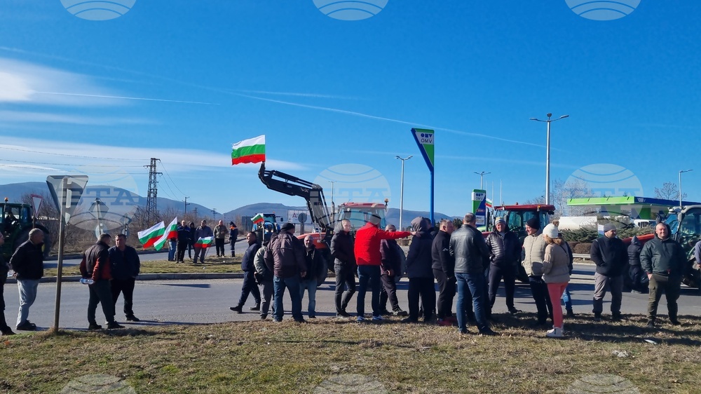 Търговище - земеделци - протест