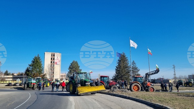 Търговище - земеделци - протест