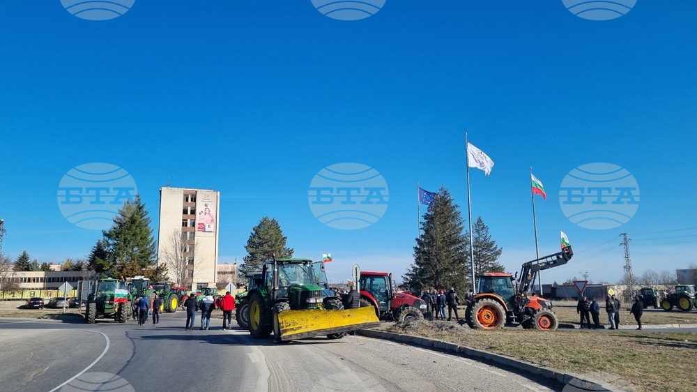 Търговище - земеделци - протест