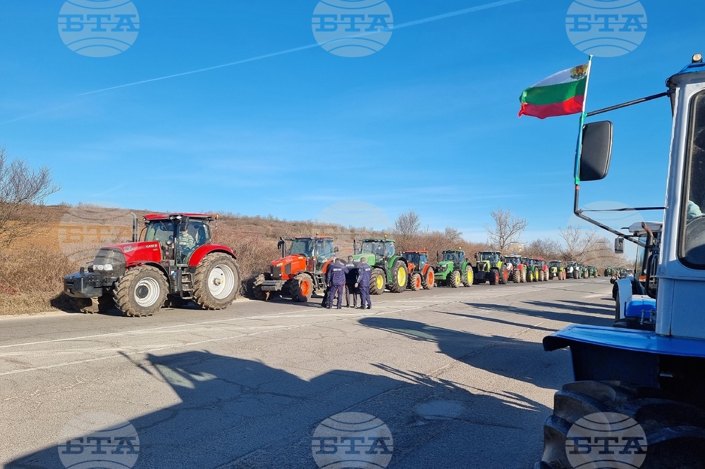 Монтана - земеделци - протест