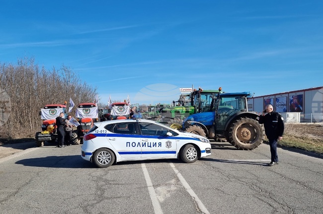 Монтана - земеделци - протест