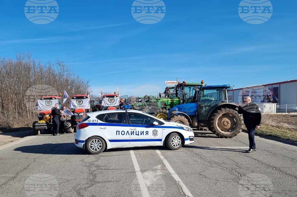 Монтана - земеделци - протест