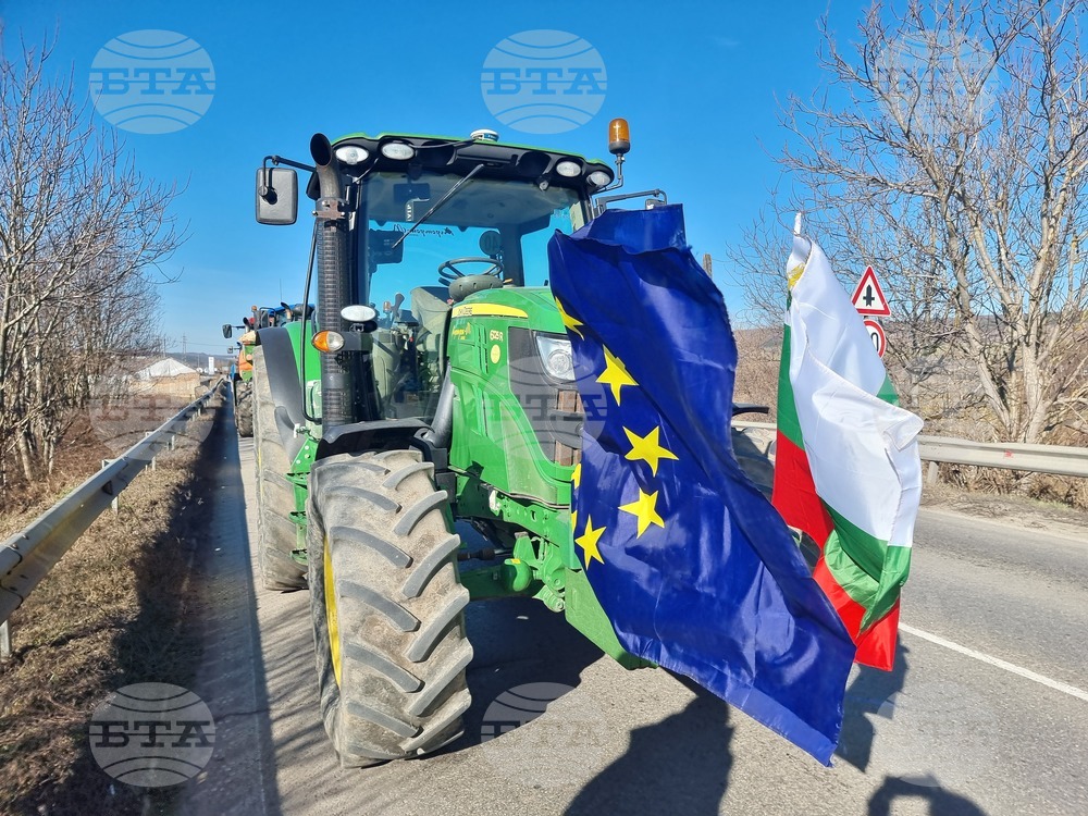 Разград - земеделци - протест