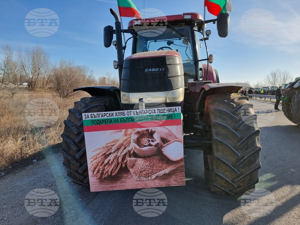 Видин - земеделски производители - протест