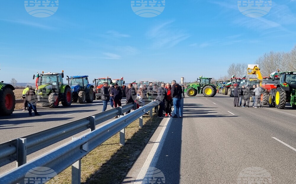Видин - земеделски производители - протест