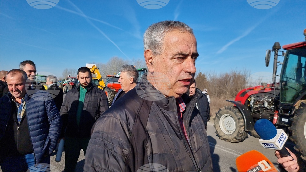 Видин - земеделски производители - протест