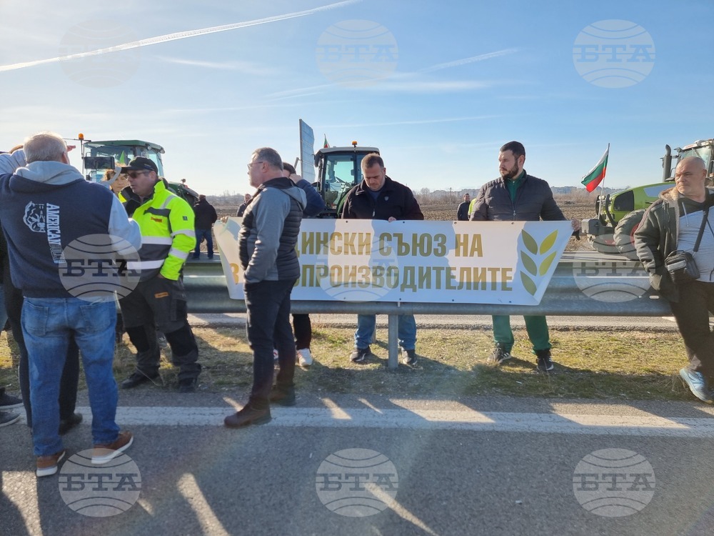 Видин - земеделски производители - протест