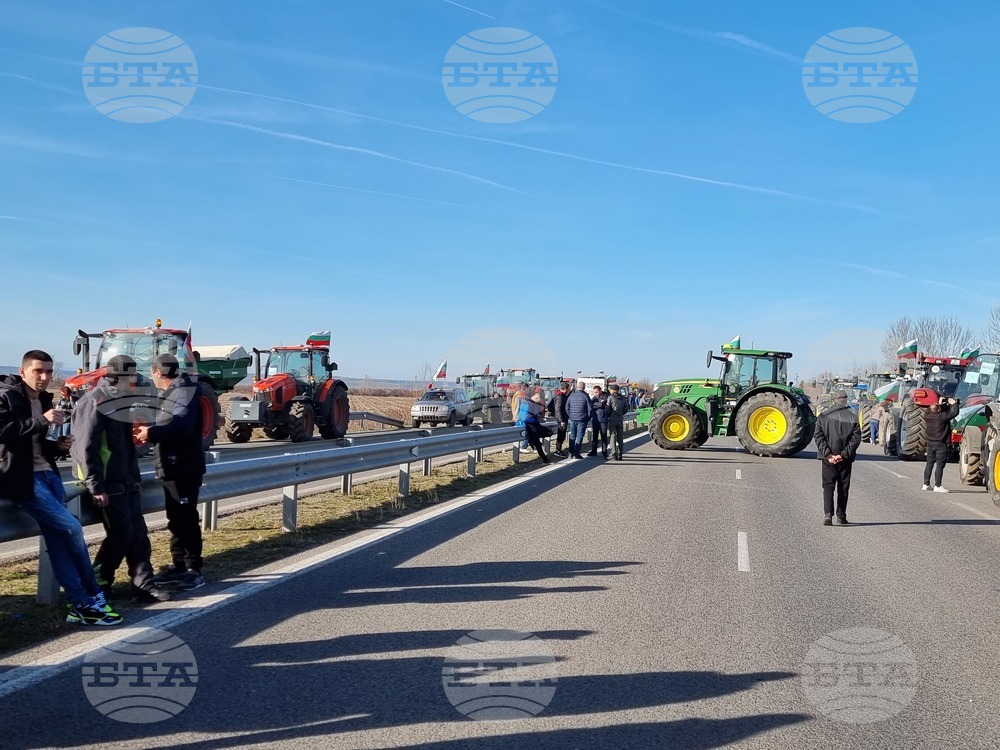 Видин - земеделски производители - протест