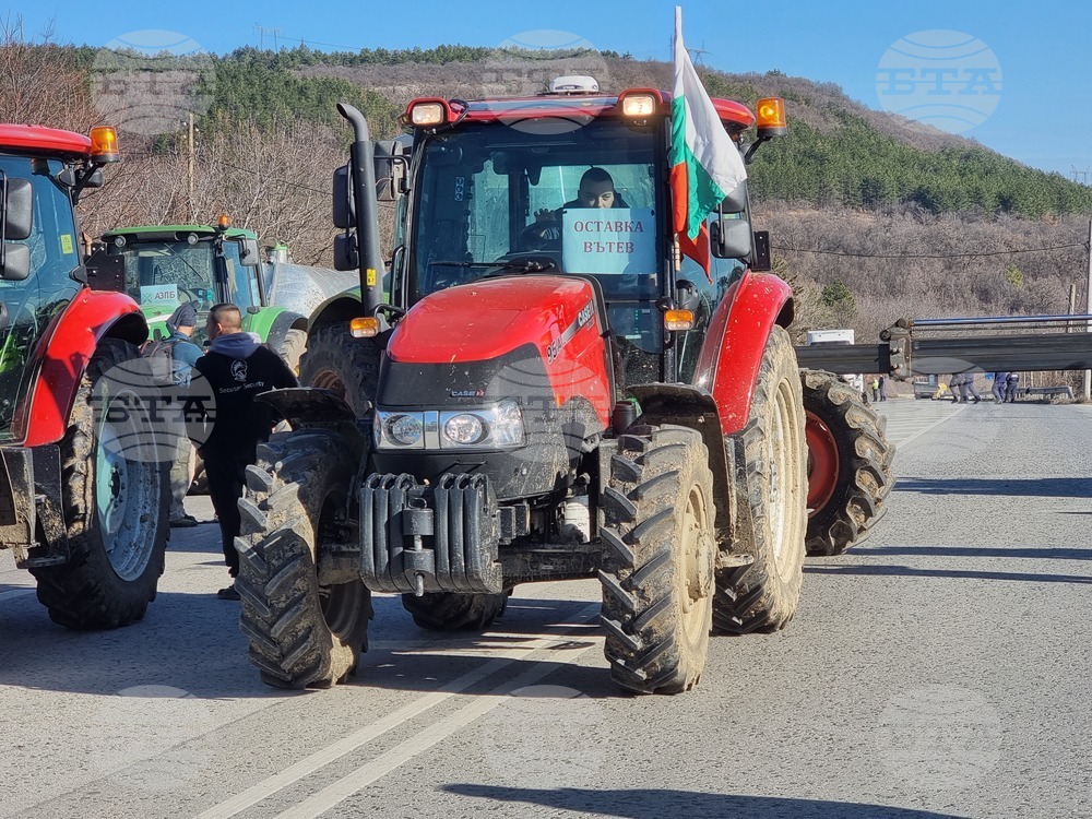 Село Шереметя - протест - земеделски производители