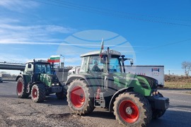 Стара Загора - земеделци - протест