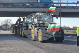 Стара Загора - земеделци - протест