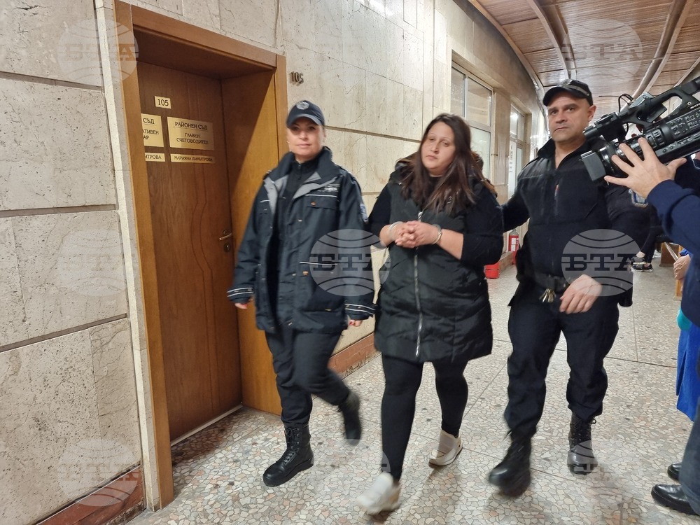 Сливенският съд постанови мярка "задържане под стража" спрямо жена, обвинена в домашно насилие