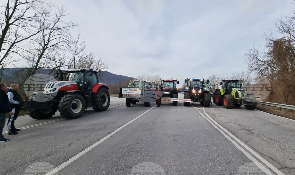 Абланица - земеделски производители - протест