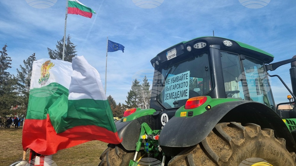 Търговище - зърнопроизводители - протест