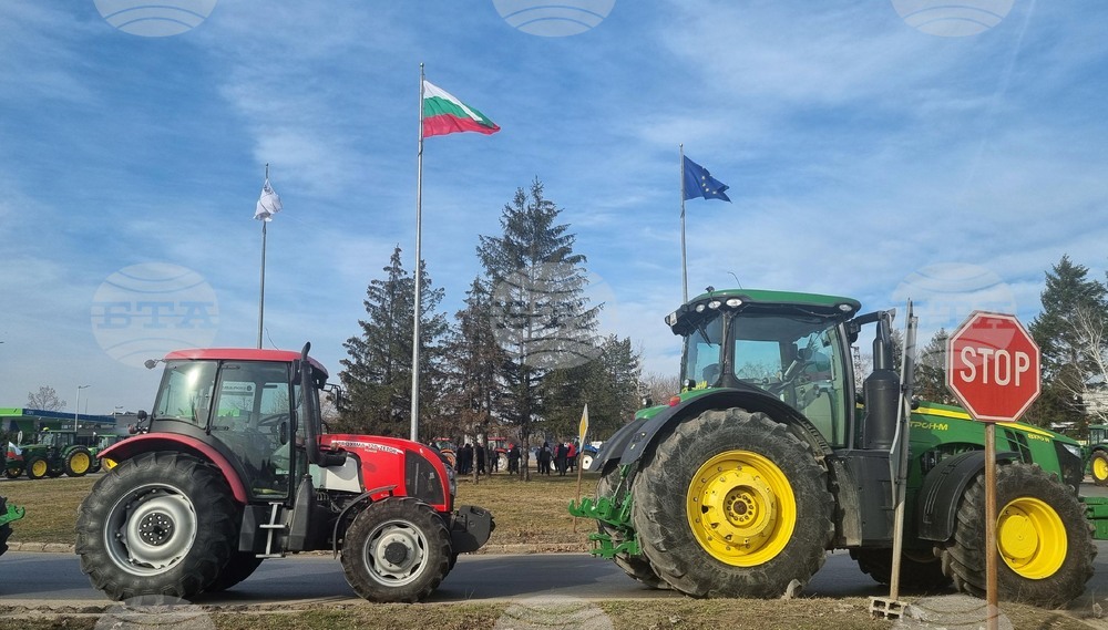 Търговище - зърнопроизводители - протест