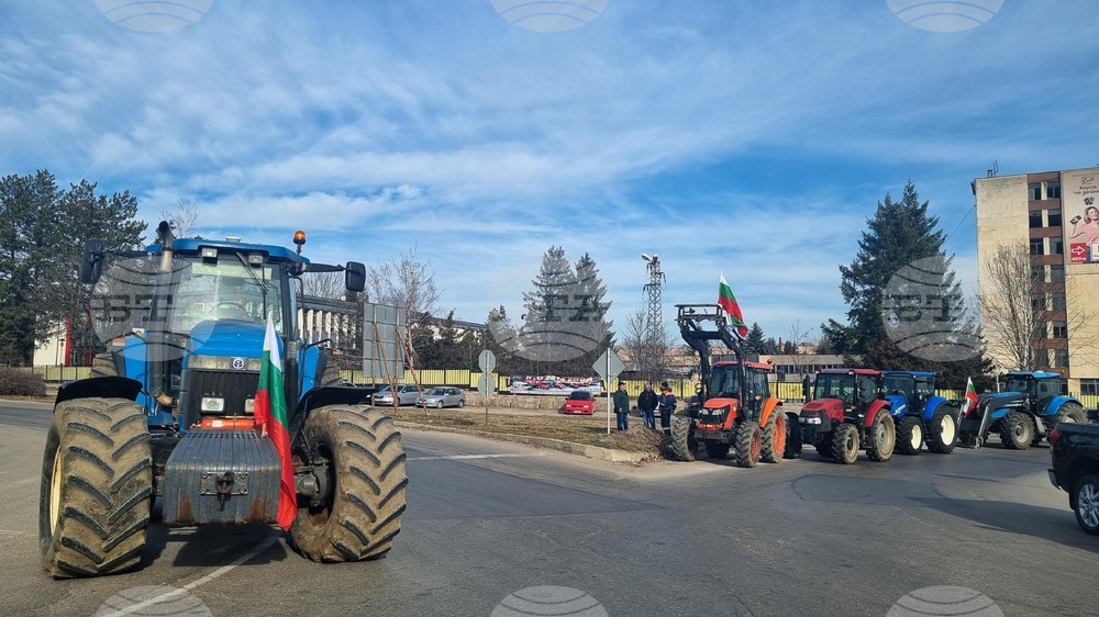 Търговище - зърнопроизводители - протест