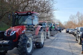 Враца - земеделци - протест