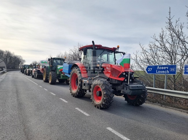 Плевен - земеделци - протести