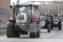 Русе - земеделци - протест