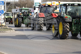 Русе - земеделци - протест