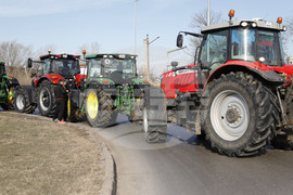 Русе - земеделци - протест