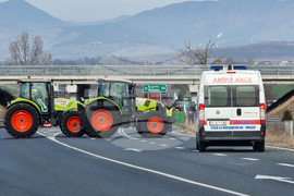 Ямбол - протест - земеделци