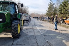 Враца - земеделци - протест