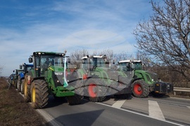Разград - земеделци - протест