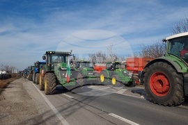 Разград - земеделци - протест