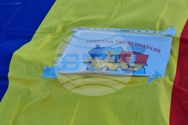 Румъния - таксиметрови шофьри - протест