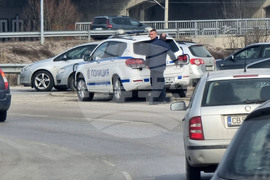 Перник - земеделци - пътен възел "Даскалово" - протест