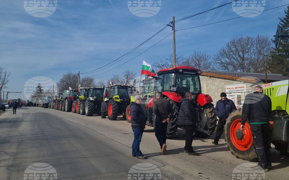 Попово - протест - зърнопроизводители