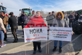 Шумен - земеделски производители - протест