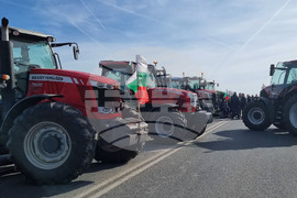 Шумен - земеделски производители - протест